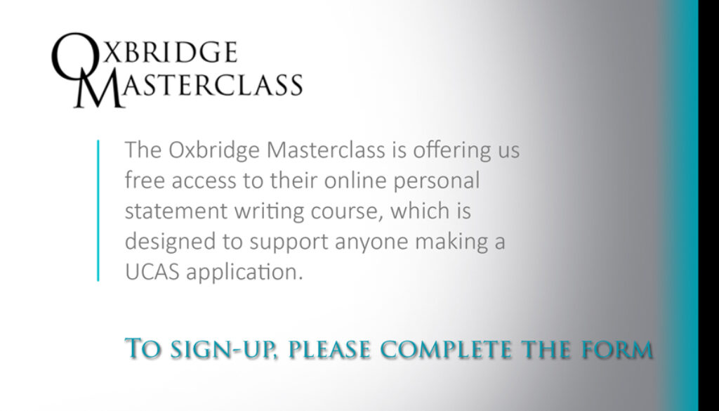 OXBRIDGE MASTERCLASS graphic NP